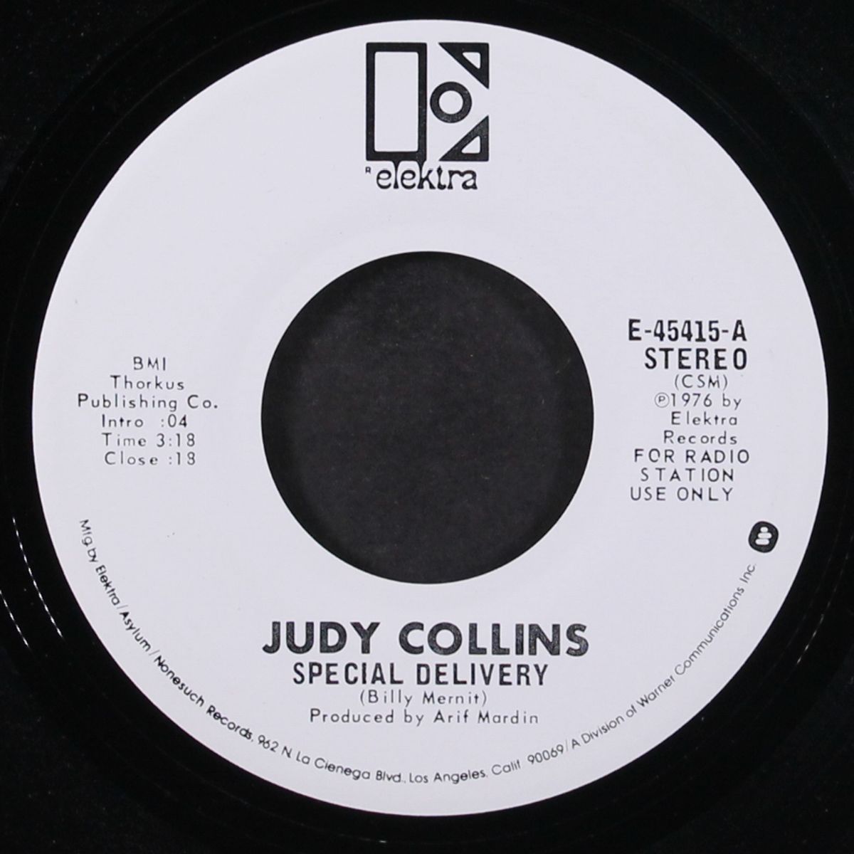 special delivery / born to the breed by JUDY COLLINS