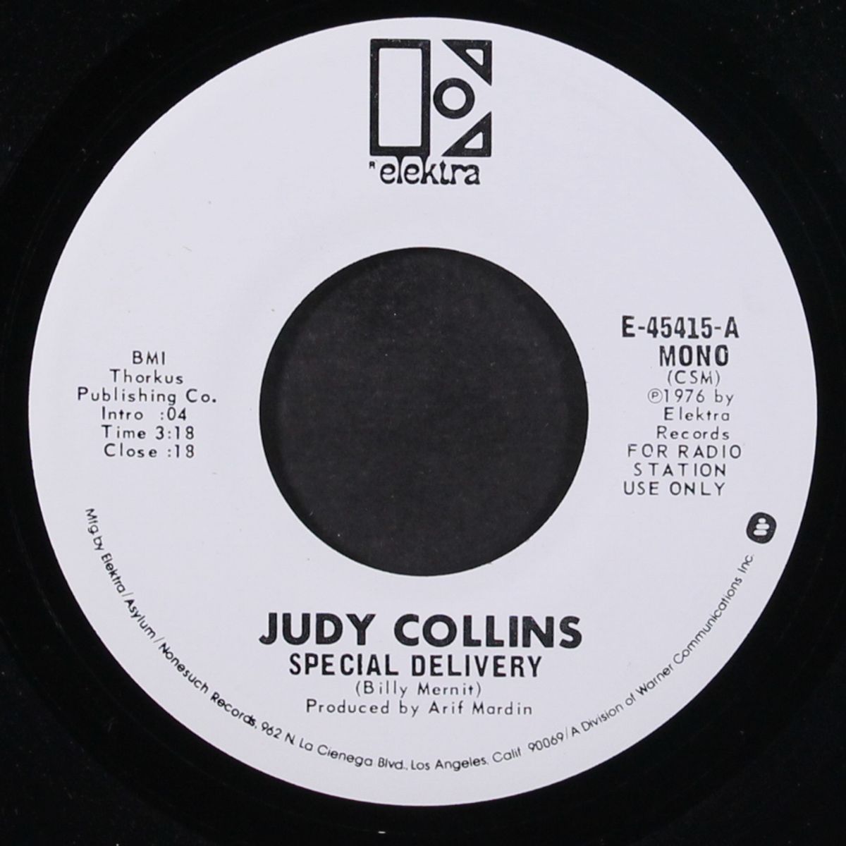 special delivery / born to the breed by JUDY COLLINS