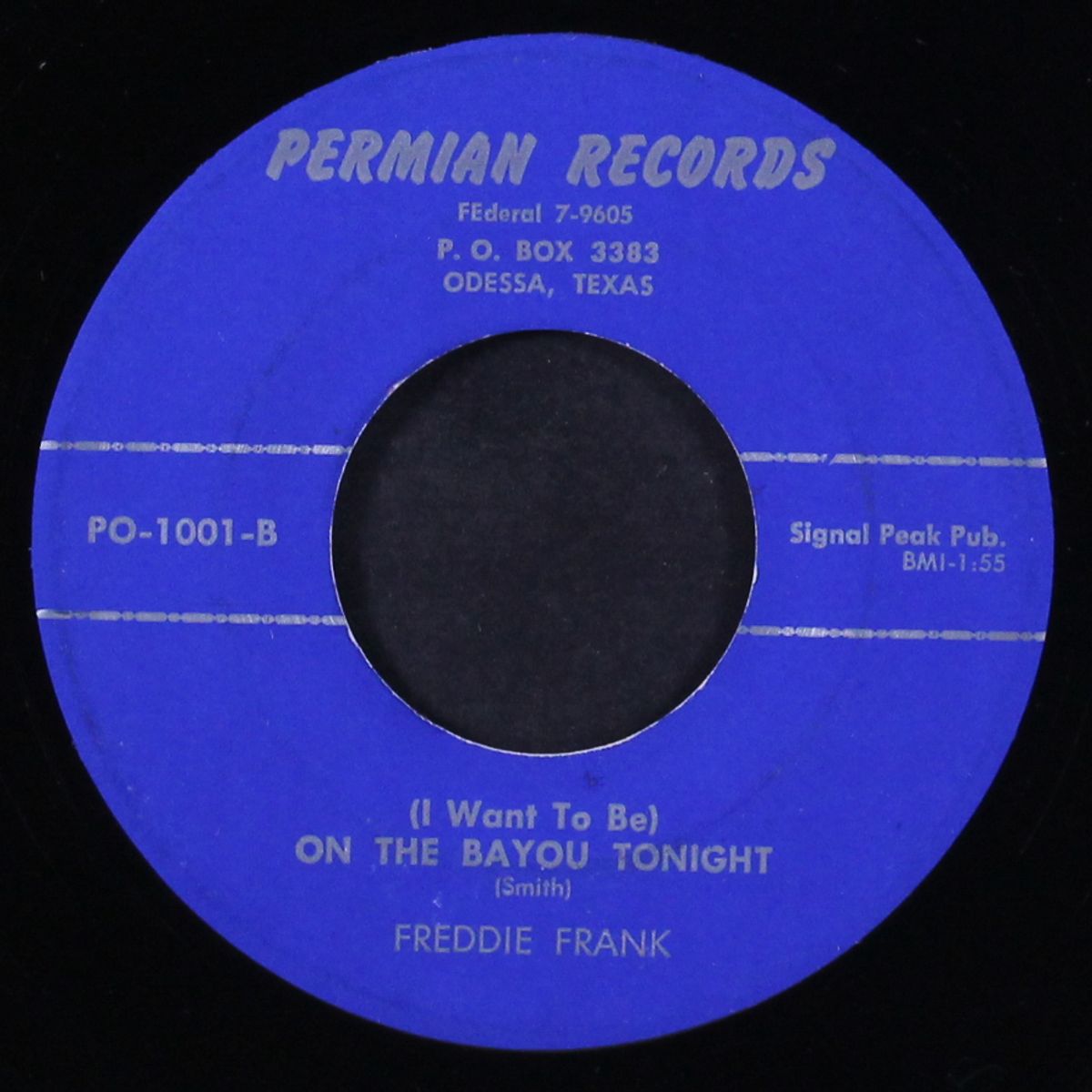 this old rig / on the bayou tonight by FREDDIE FRANK