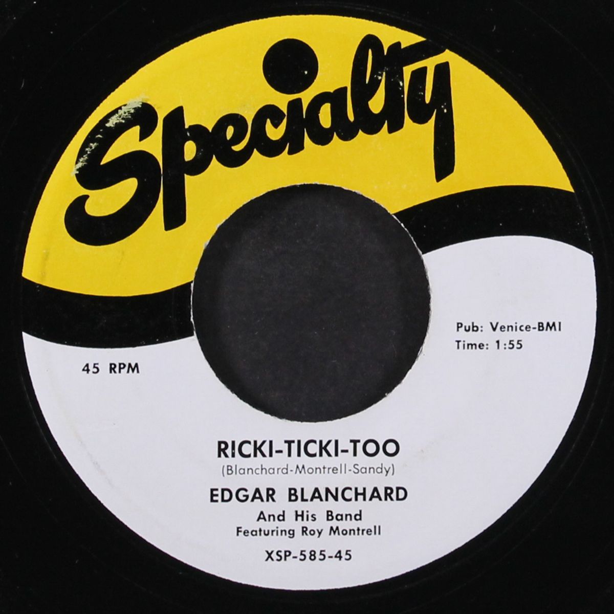 mr. bumps / ricki-ticki-too by EDGAR BLANCHARD