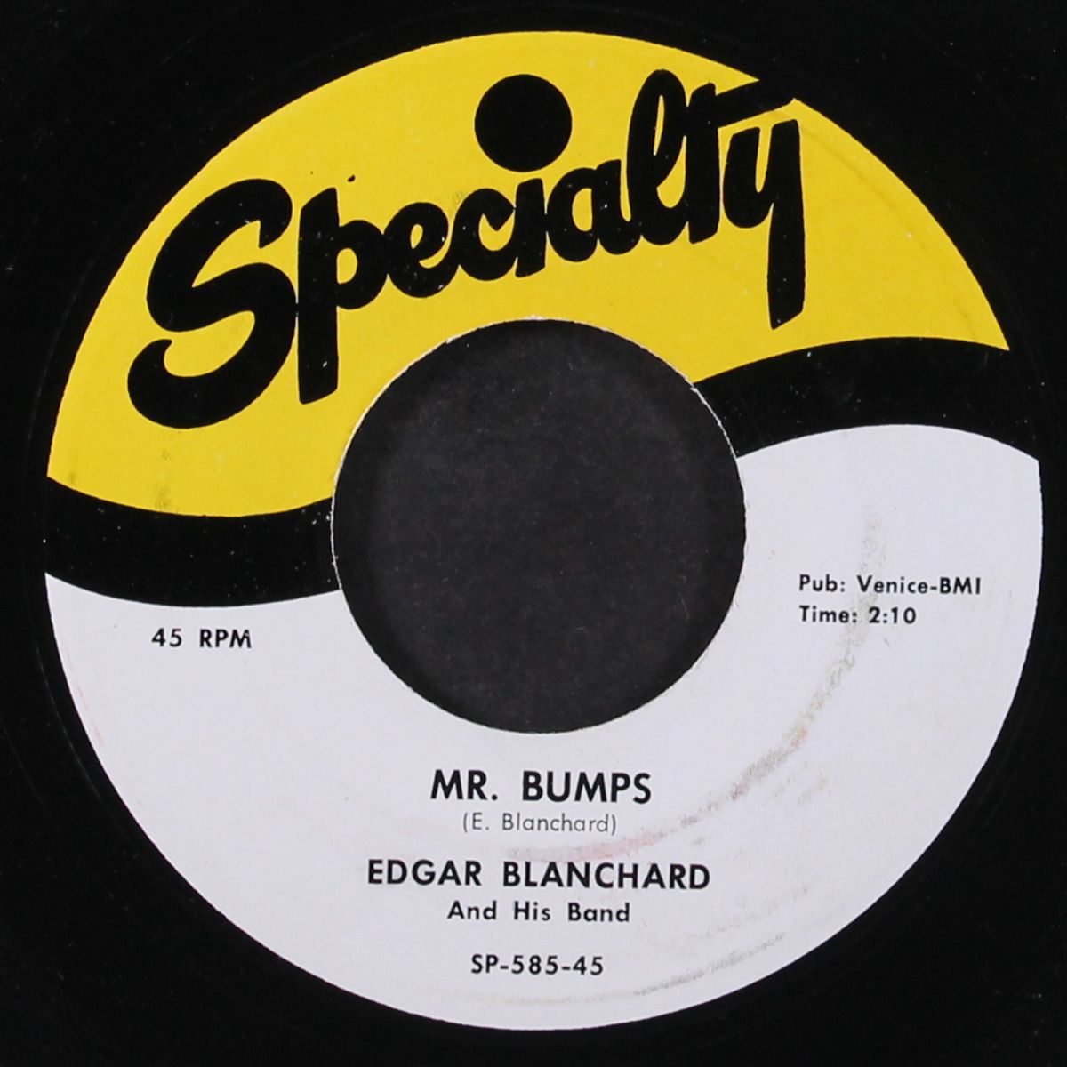 mr. bumps / ricki-ticki-too by EDGAR BLANCHARD