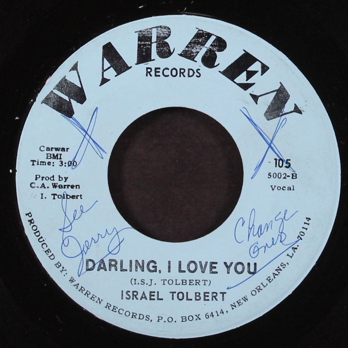 habit / darling, i love you by ISRAEL TOLBERT