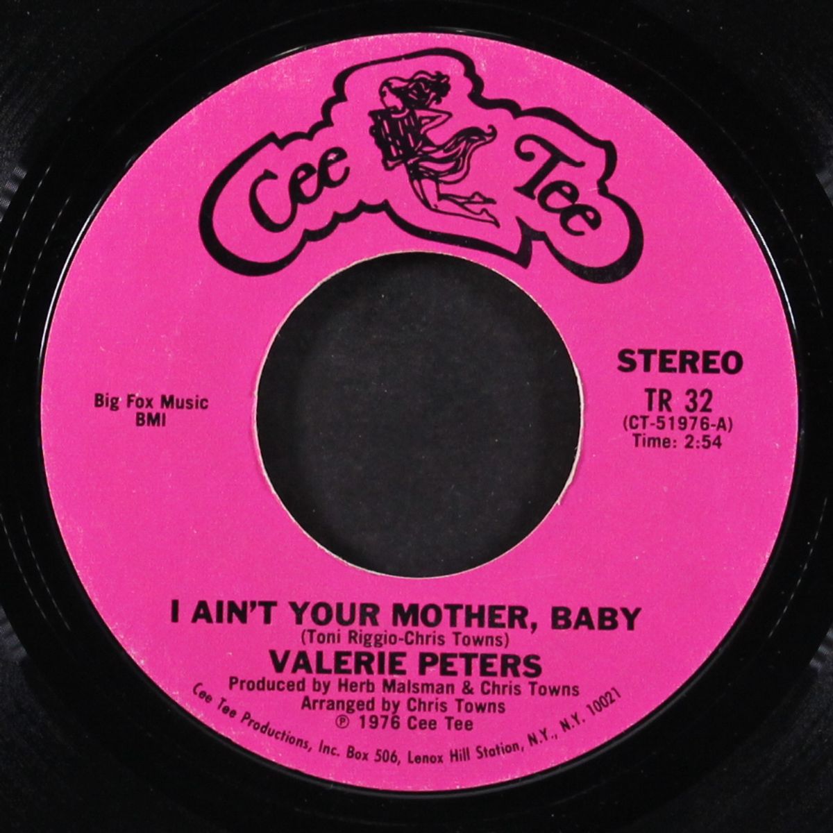 i ain't your mother, baby / every single day by VALERIE PETERS