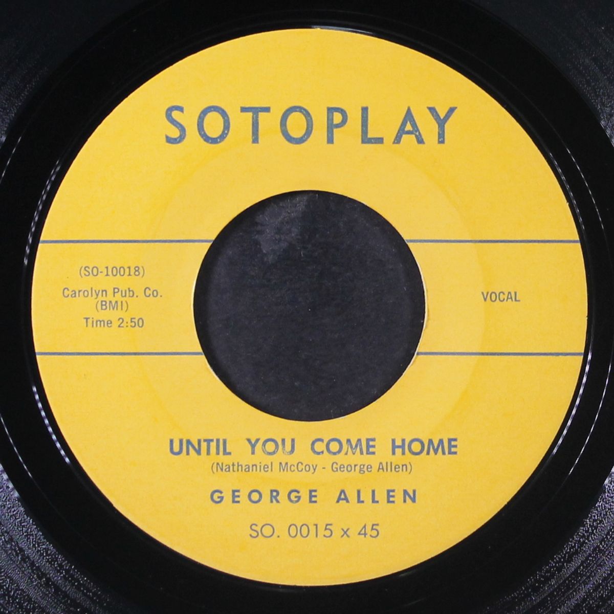 i want a woman / until you come home by GEORGE ALLEN