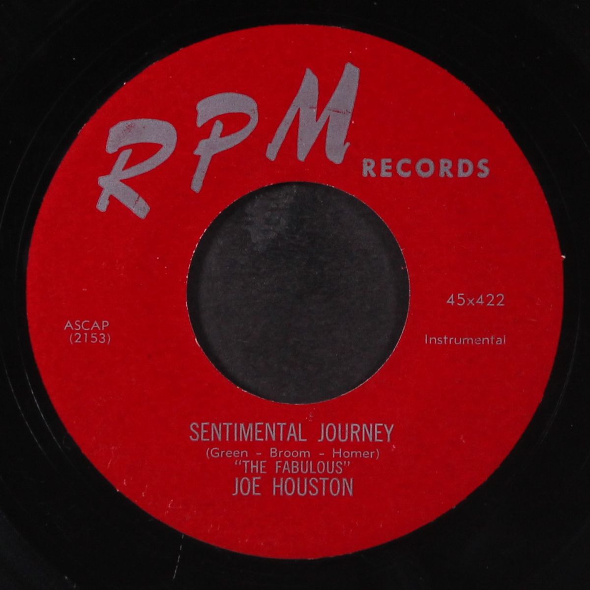 celebrity club stomp / sentimental journey by JOE HOUSTON