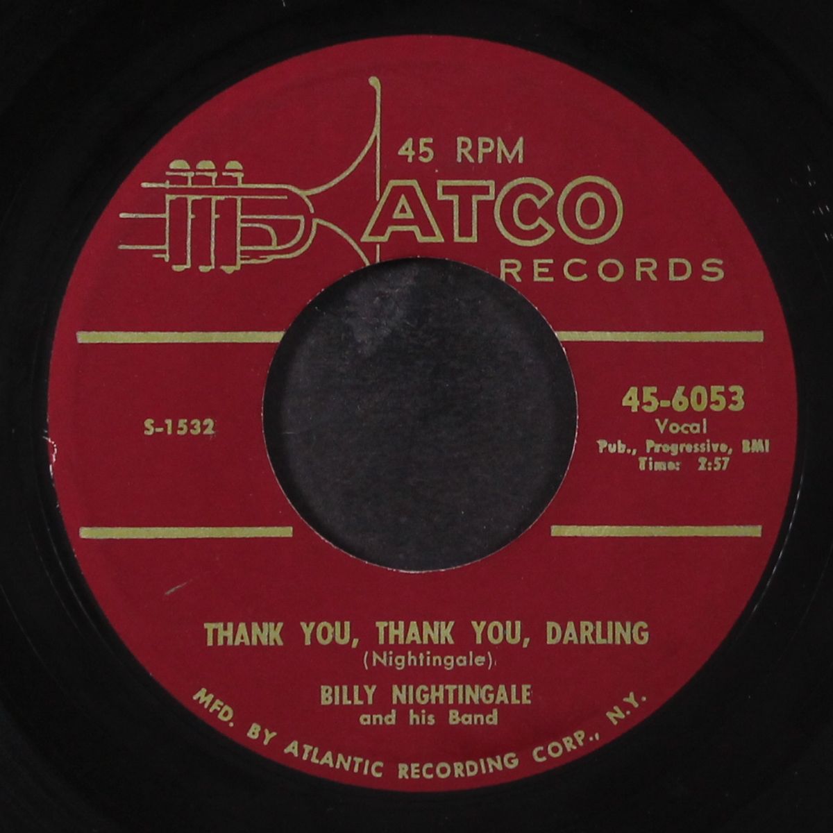 the price of love / thank you, thank you, darling by BILLY NIGHTINGALE
