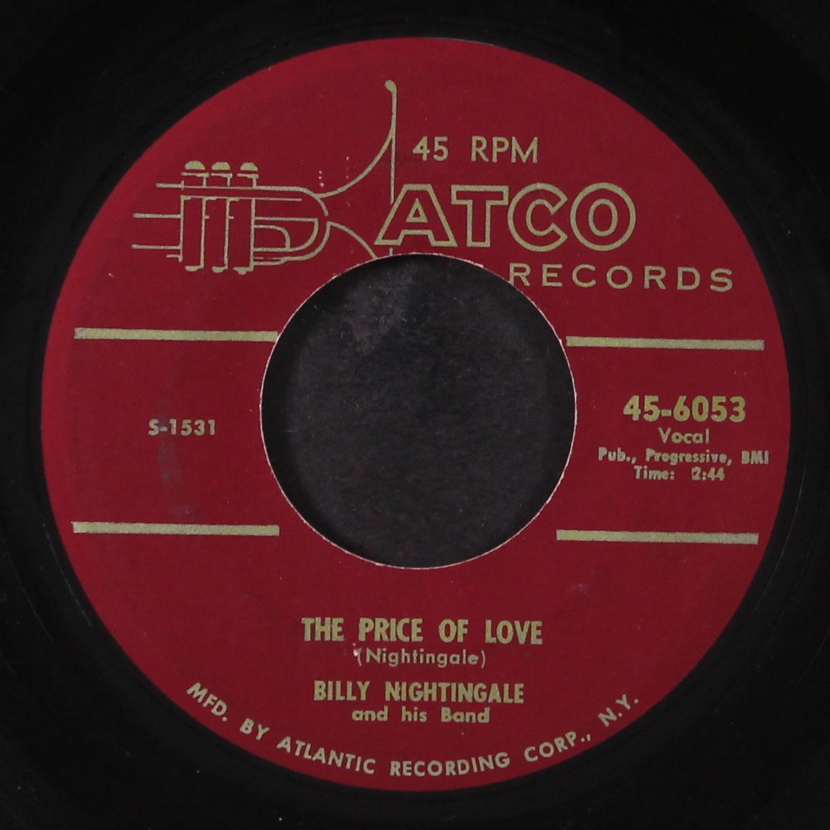 the price of love / thank you, thank you, darling by BILLY NIGHTINGALE
