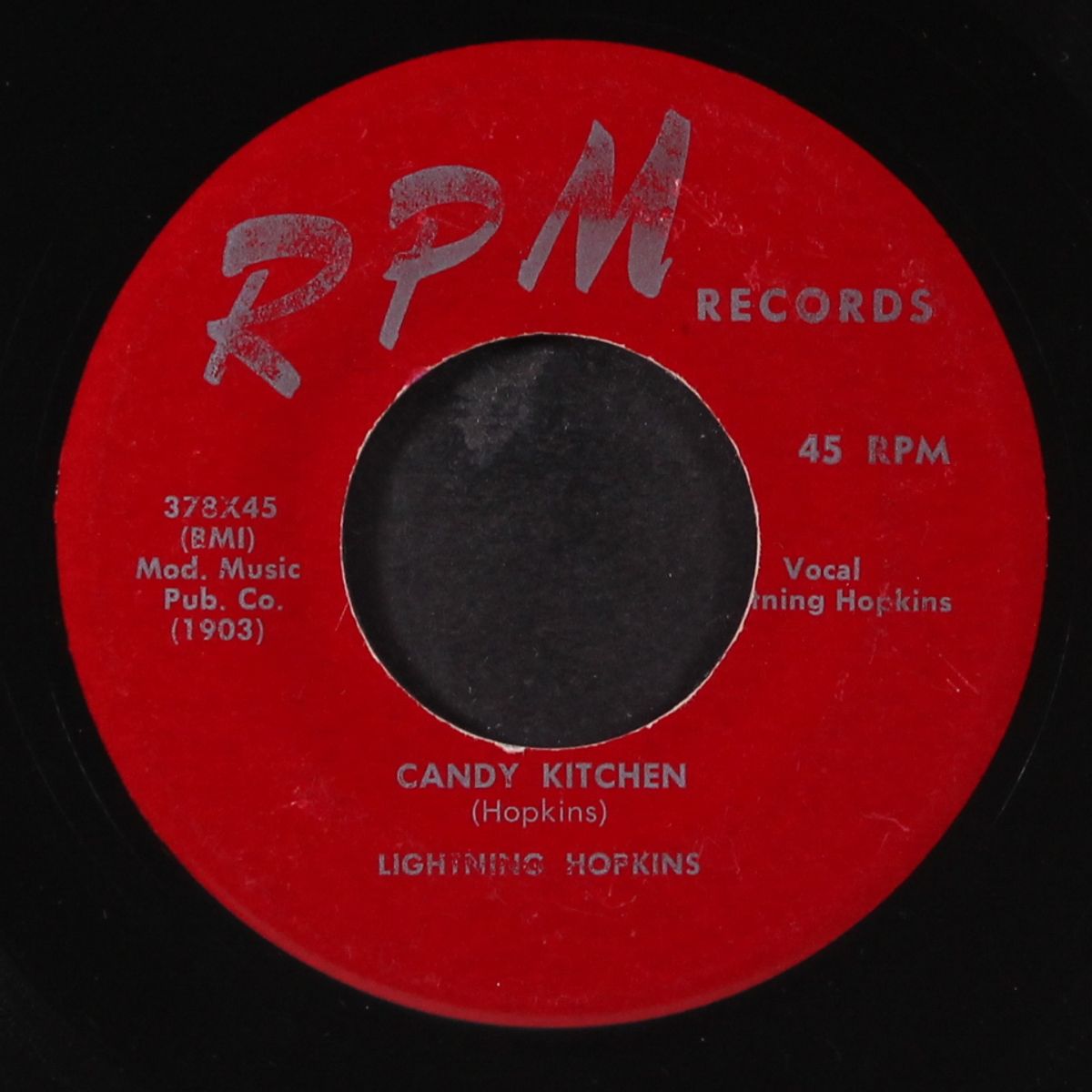 another fool in town / candy kitchen by LIGHTNING HOPKINS
