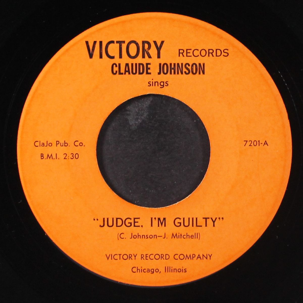 unlucky town / judge i'm guilty by CLAUDE JOHNSON