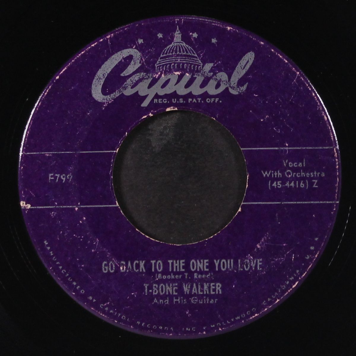 go back to the one you love / on your way blues by T-BONE WALKER