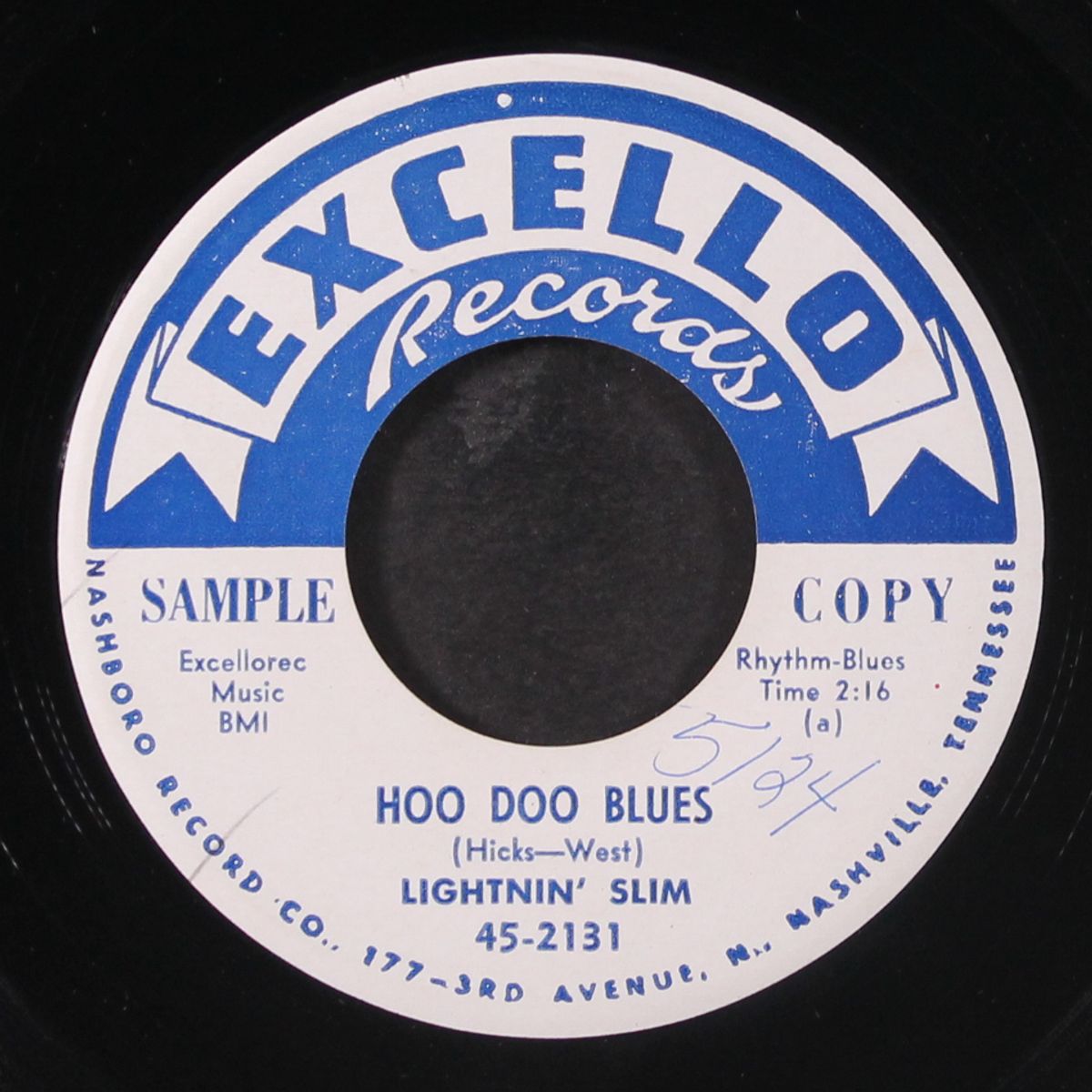 hoo doo blues / it's mighty crazy by LIGHTNIN' SLIM