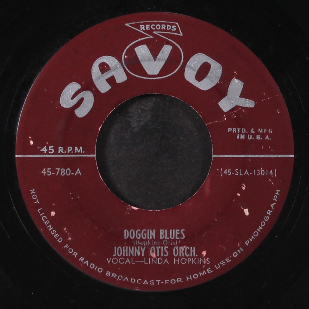 living and loving you / doggin blues by JOHNNY OTIS