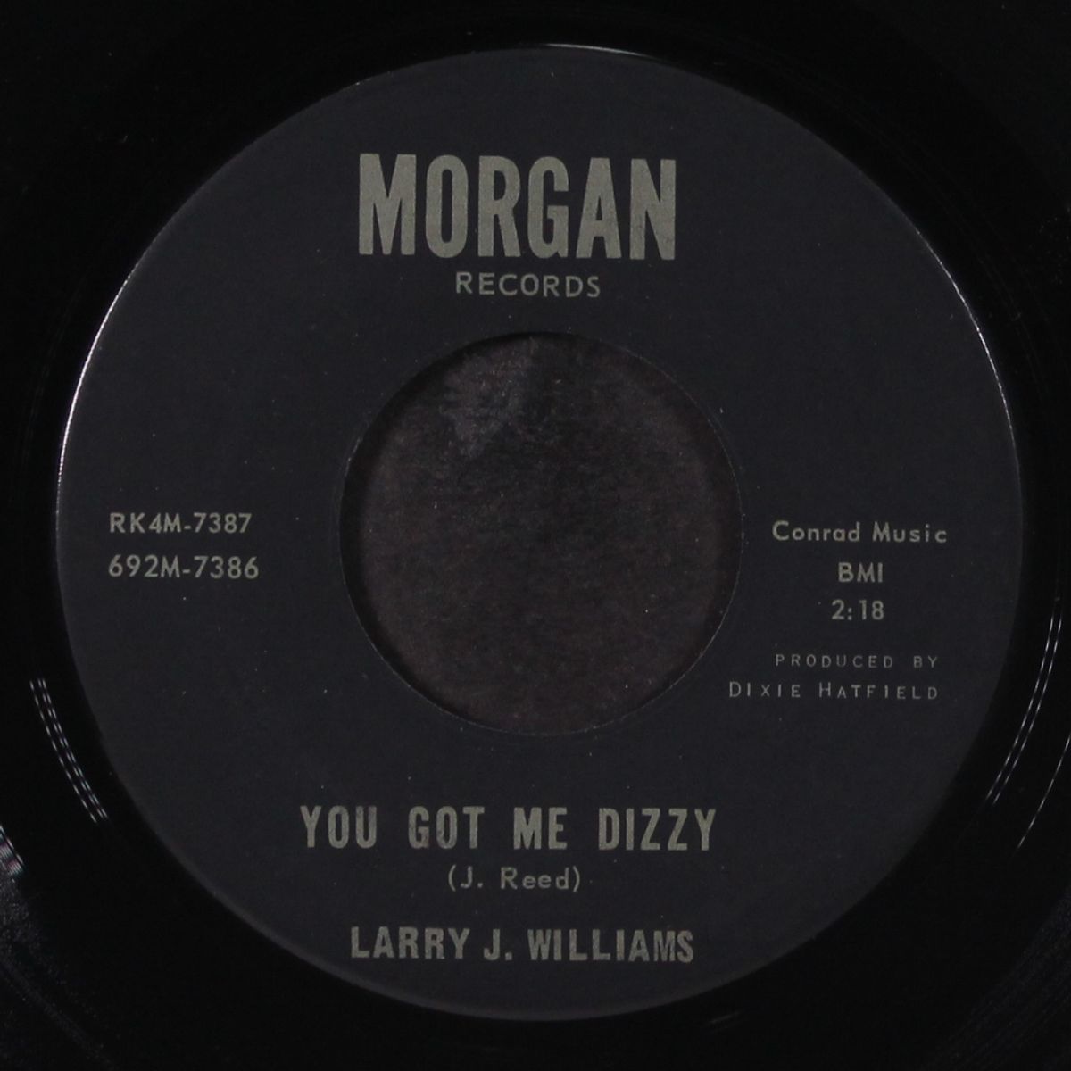you got me dizzy / two different worlds by LARRY WILLIAMS