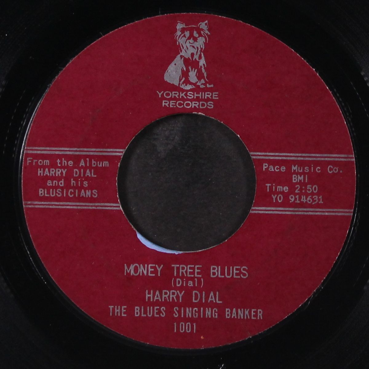 money tree blues / i can't go on this way by HARRY DIAL