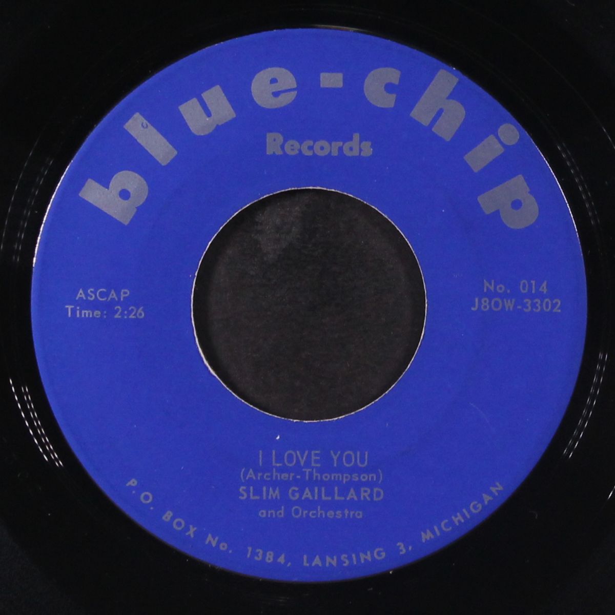 baked beans and a bottle of beer / i love you by SLIM GAILLARD