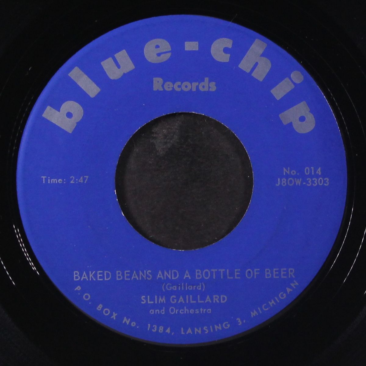 baked beans and a bottle of beer / i love you by SLIM GAILLARD