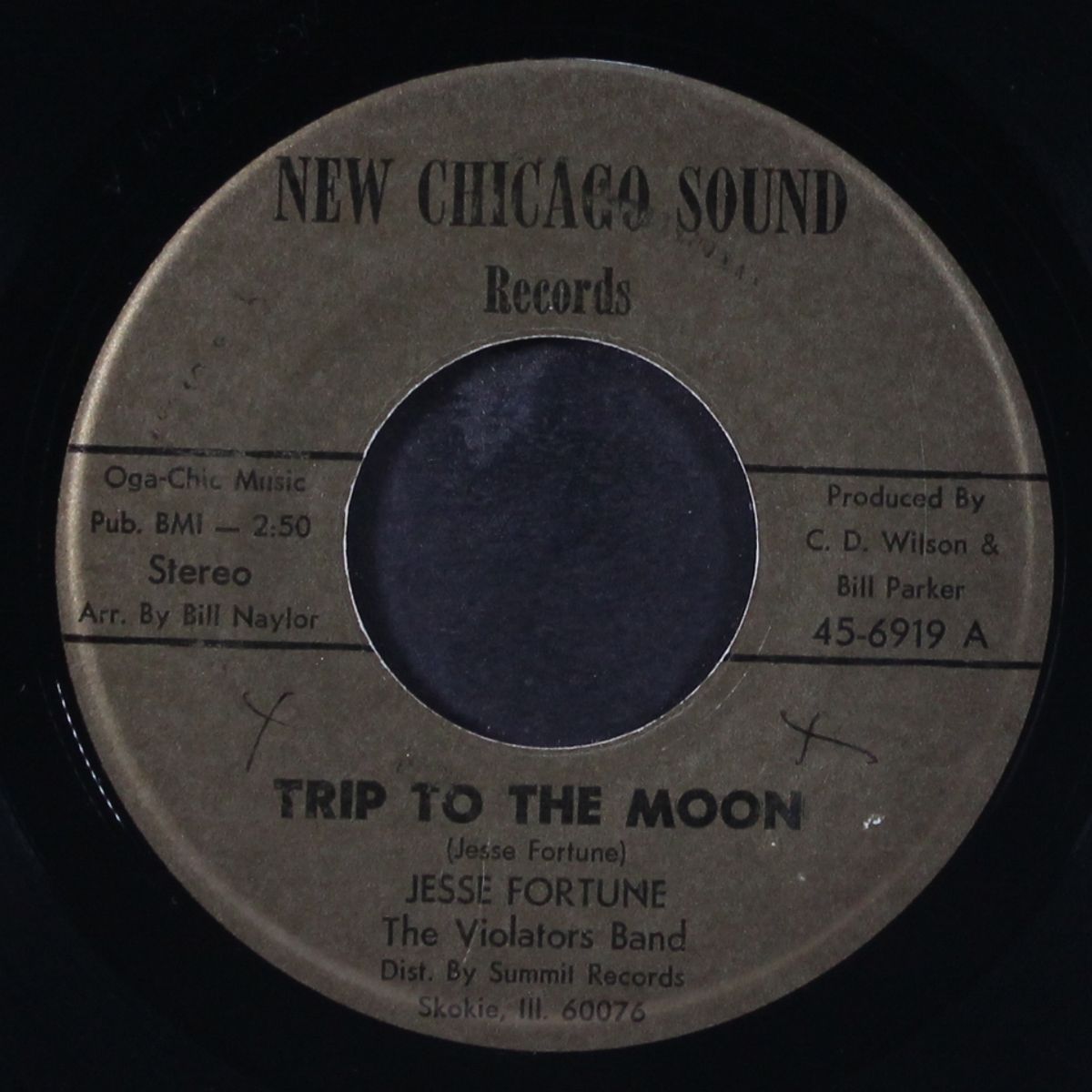 trip to the moon / i know the feeling by JESSE FORTUNE