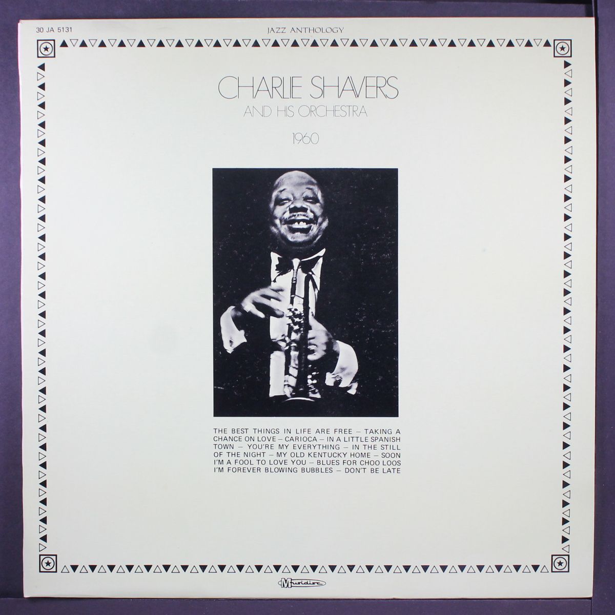 and his orchestra 1960 by CHARLIE SHAVERS