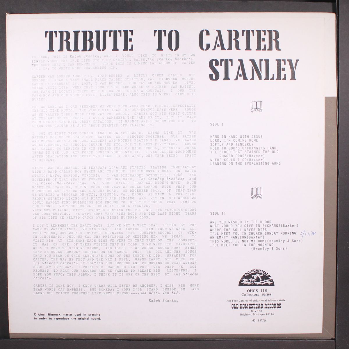 an empty mansion by STANLEY BROTHERS