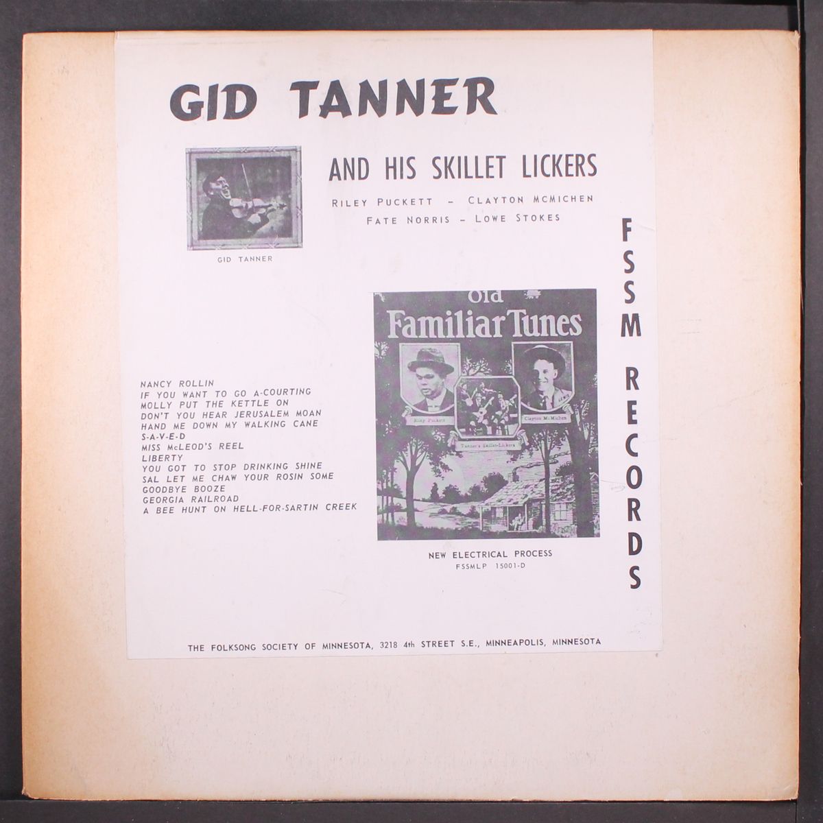 gid tanner and his skillet lickers by GID TANNER & SKILLET LICKERS