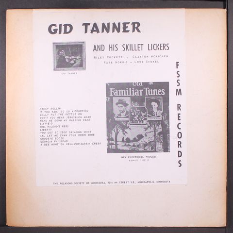GID TANNER & SKILLET LICKERS