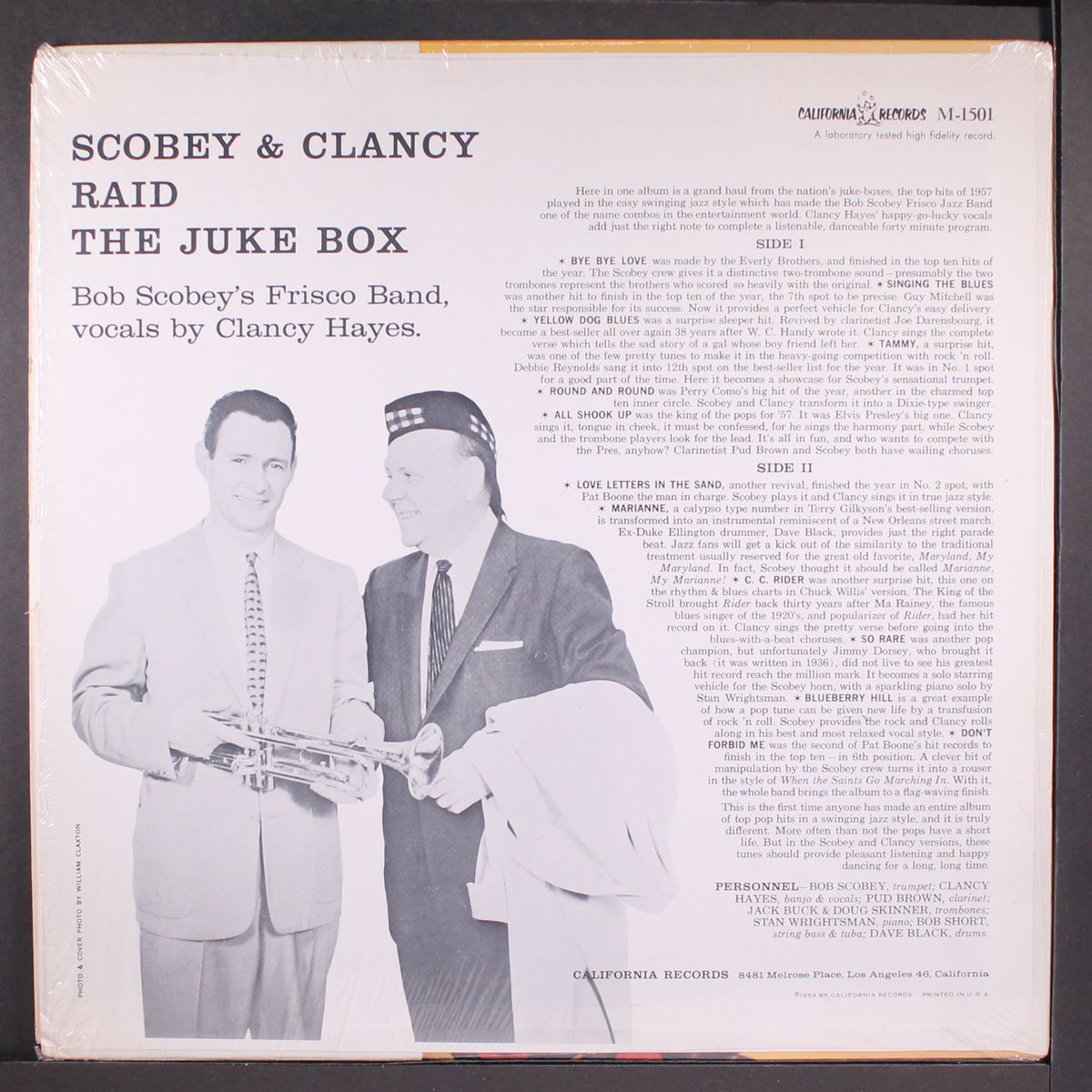 raid the juke box by BOB SCOBEY & CLANCY HAYES