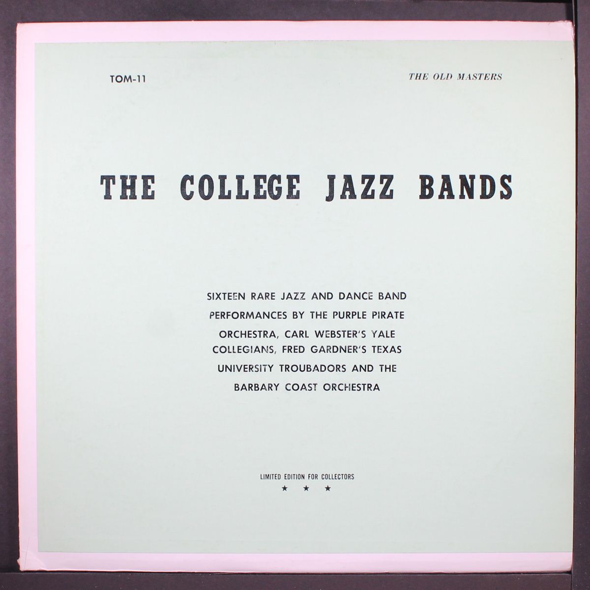 the college jazz bands by VARIOUS