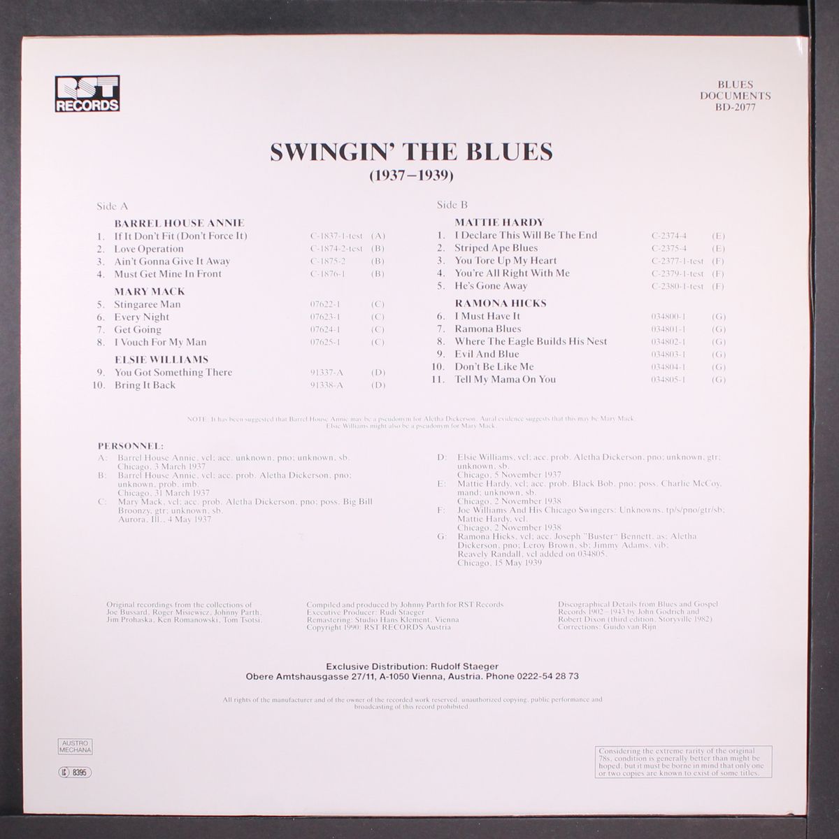 swingin' the blues by VARIOUS