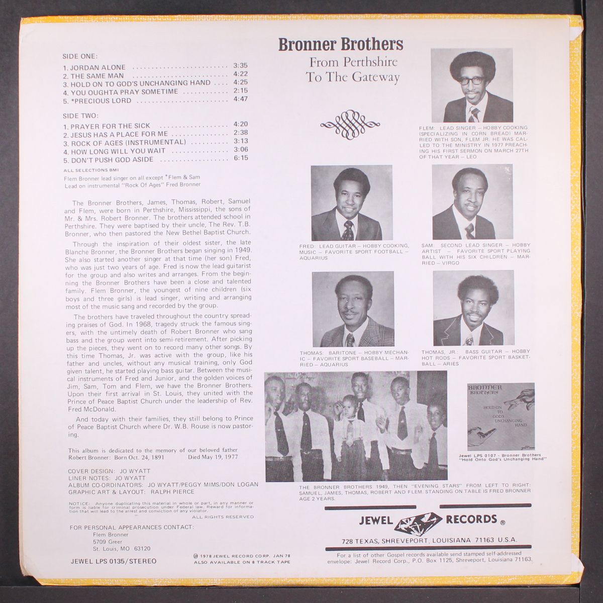 from perthshire to the gateway by BRONNER BROTHERS
