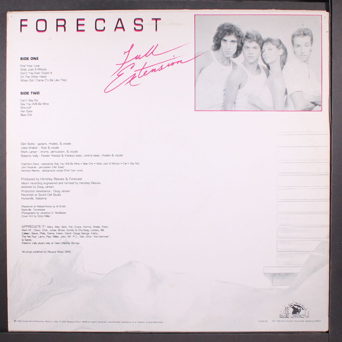 full extension by FORECAST