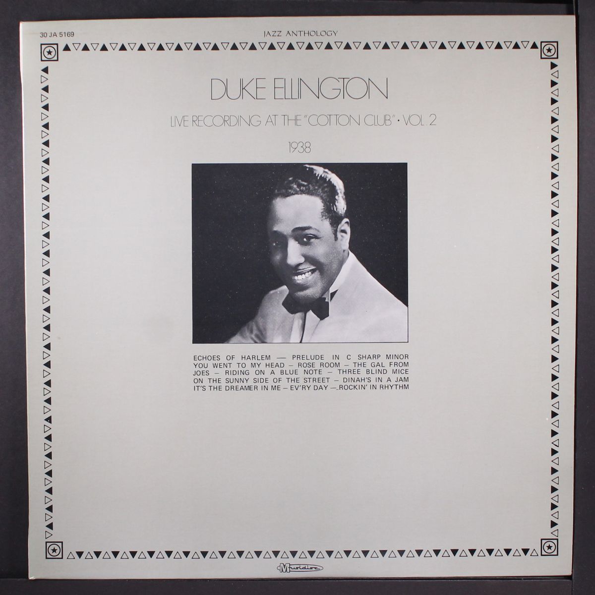 live recording at the cotton club, vol. 2 by DUKE ELLINGTON