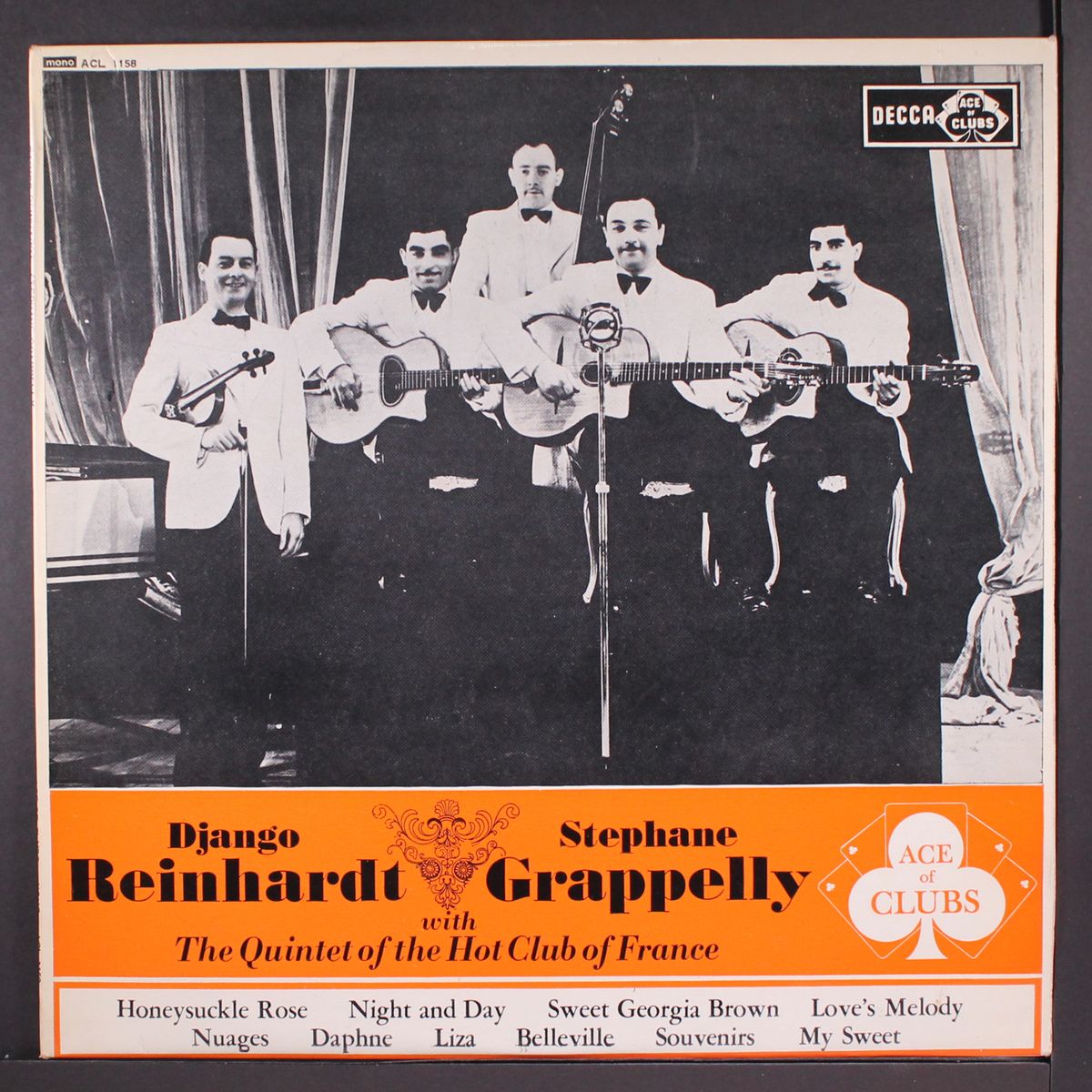 django reinhardt & stephane grappelly with the quintet of the hot club of france by DJANGO REINHARDT & STEPHANE GRAPPELLY