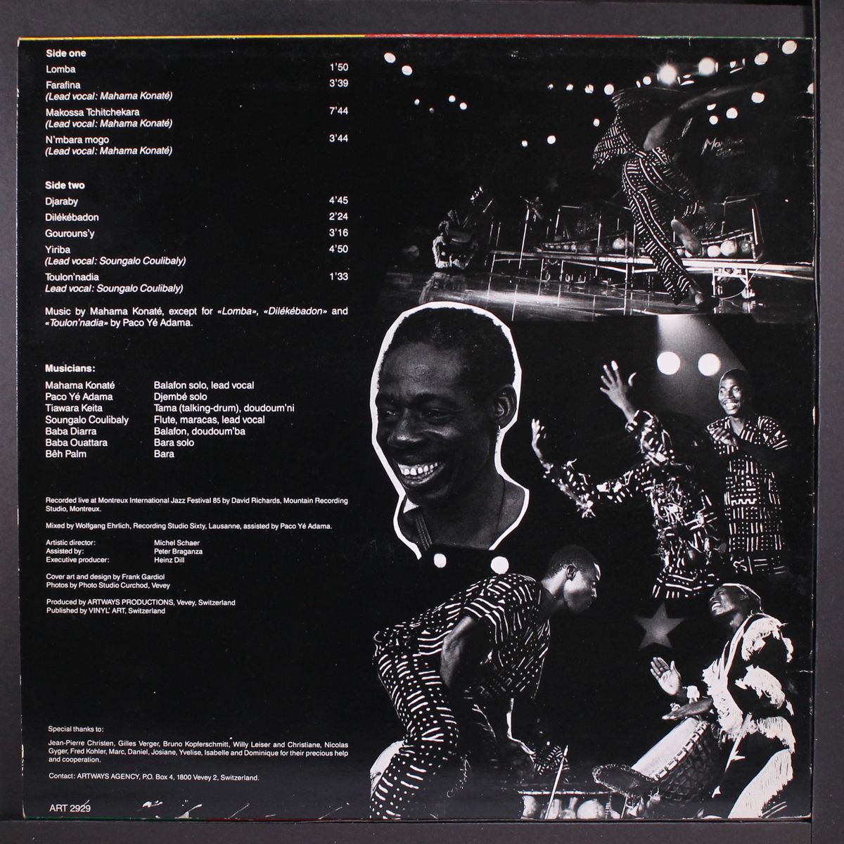 live at montreux jazz festival by FARAFINA