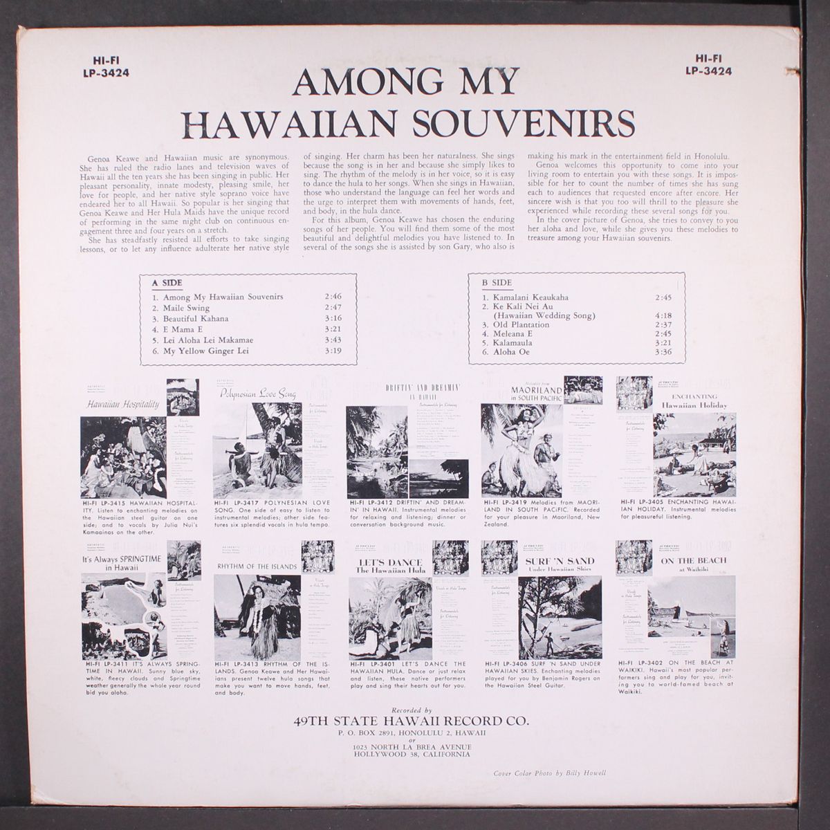 among my hawaiian souvenirs by GENOA KEAWE