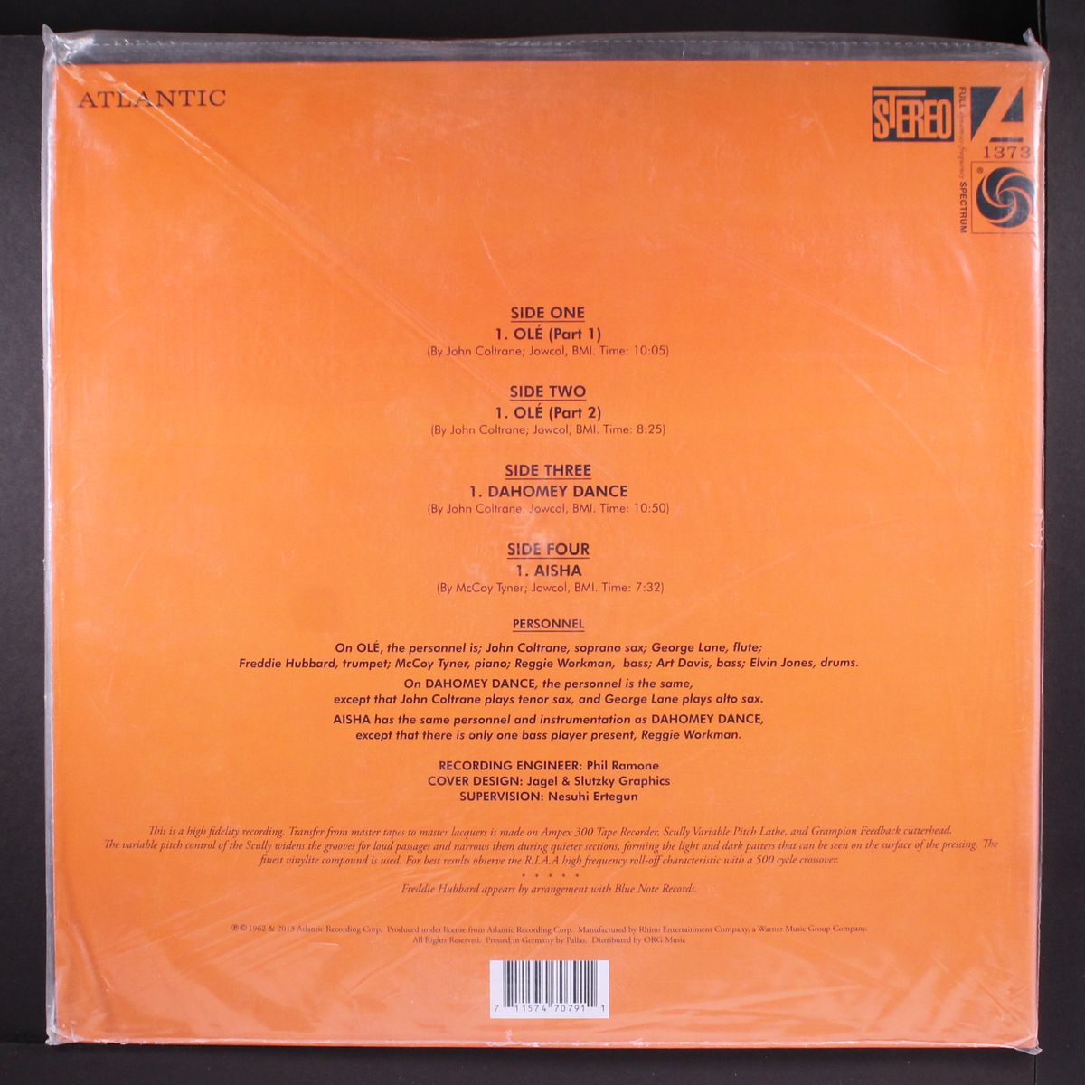 ole by JOHN COLTRANE