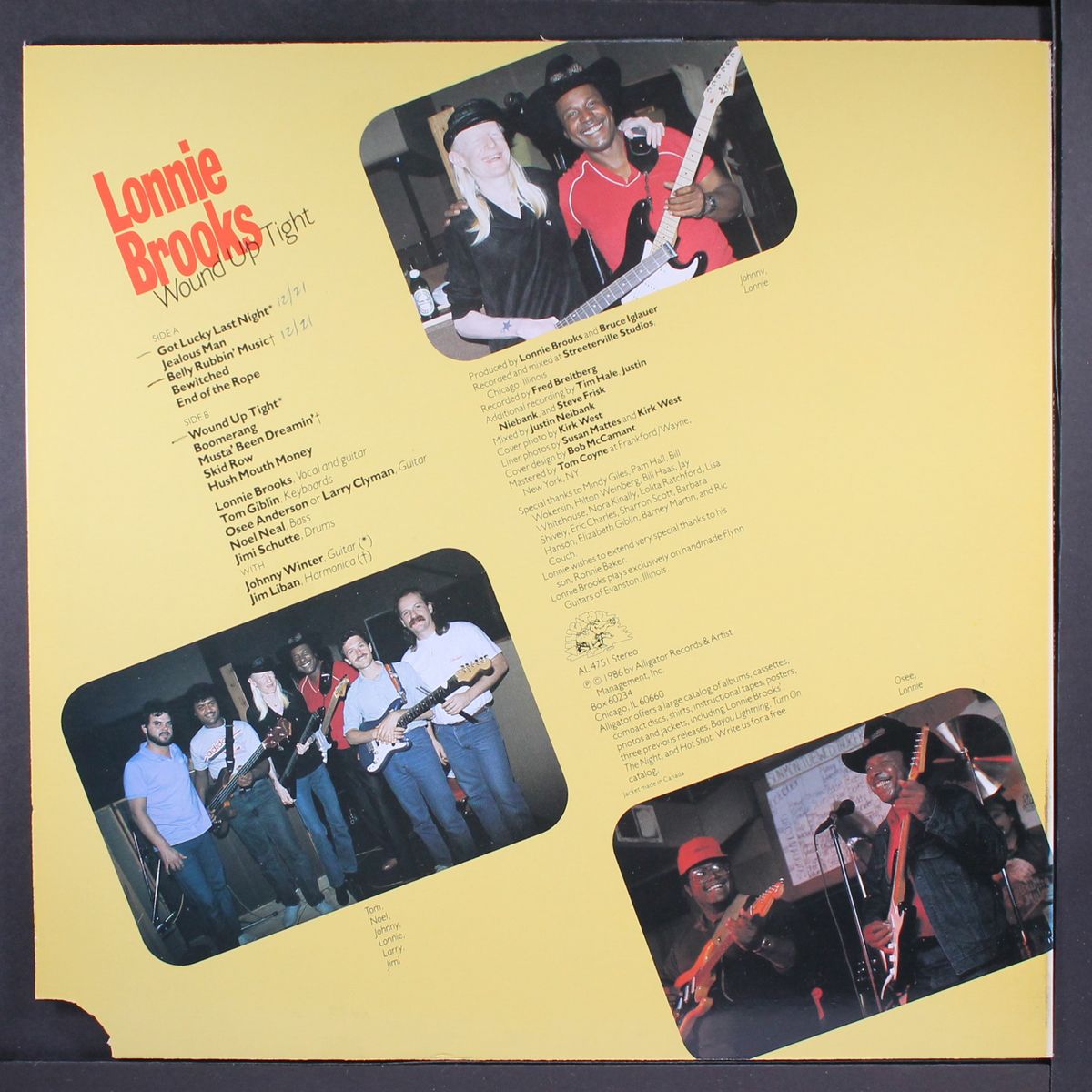 wound up tight by LONNIE BROOKS
