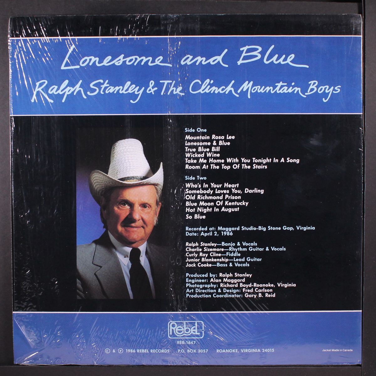 lonesome and blue by RALPH STANLEY