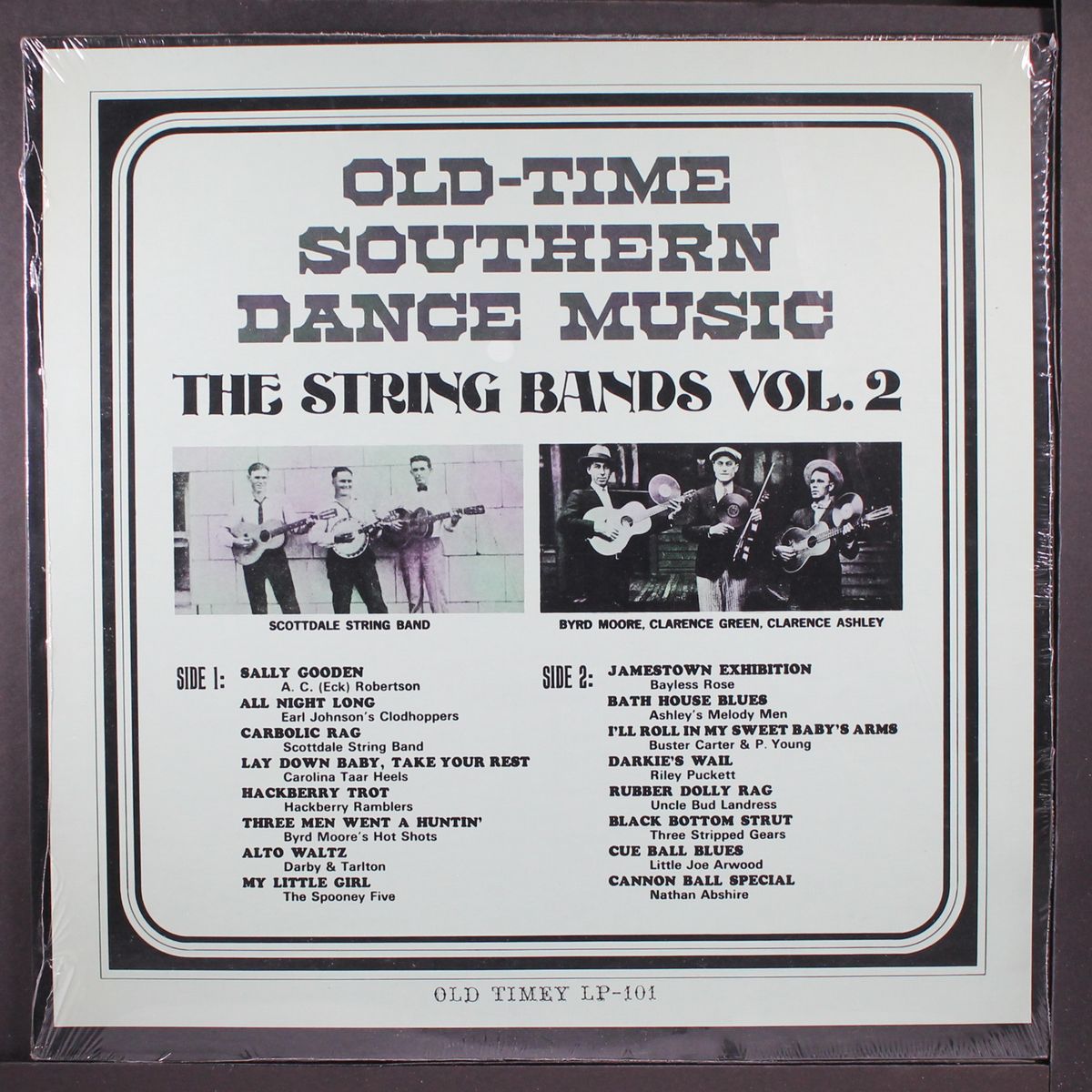 old-time southern dance music; the string bands, vol. 2 by VARIOUS