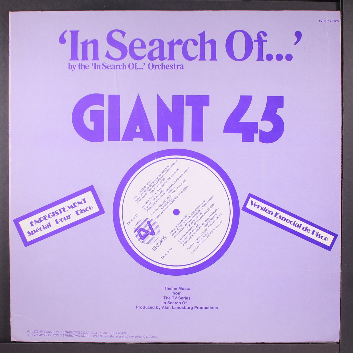 in search of / short by IN SEARCH OF ORCHESTRA
