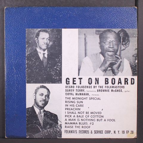 SONNY TERRY & BROWNIE MCGHEE WITH COYAL MCMAHA