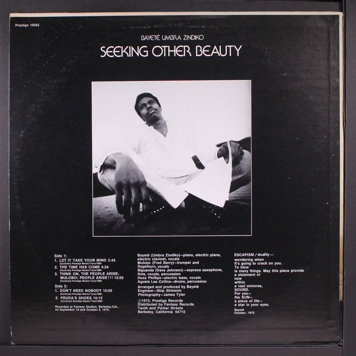 seeking other beauty by BAYETE UMBRA ZINDIKO