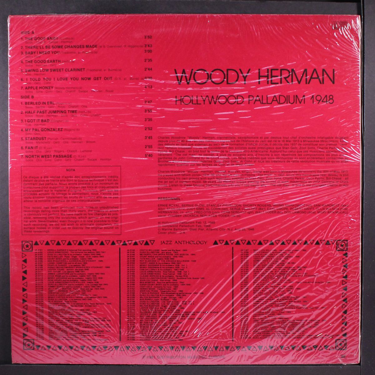 hollywood palladium 1948 by WOODY HERMAN