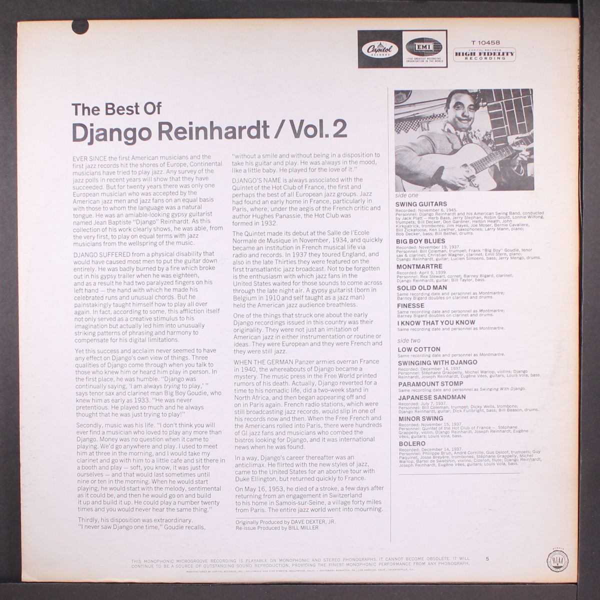 best of, vol. 2 by DJANGO REINHARDT