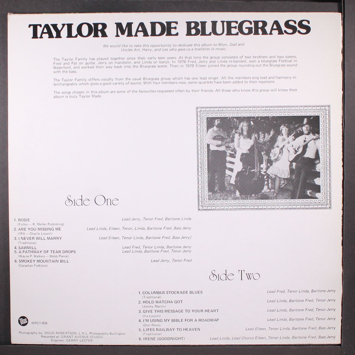 taylor made bluegrass by TAYLOR FAMILY