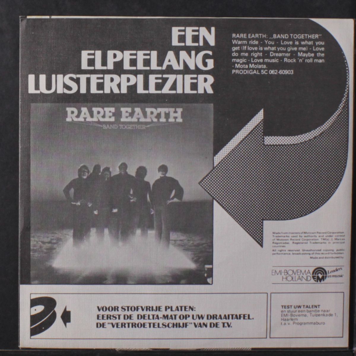 warm ride / would you like to come along by RARE EARTH