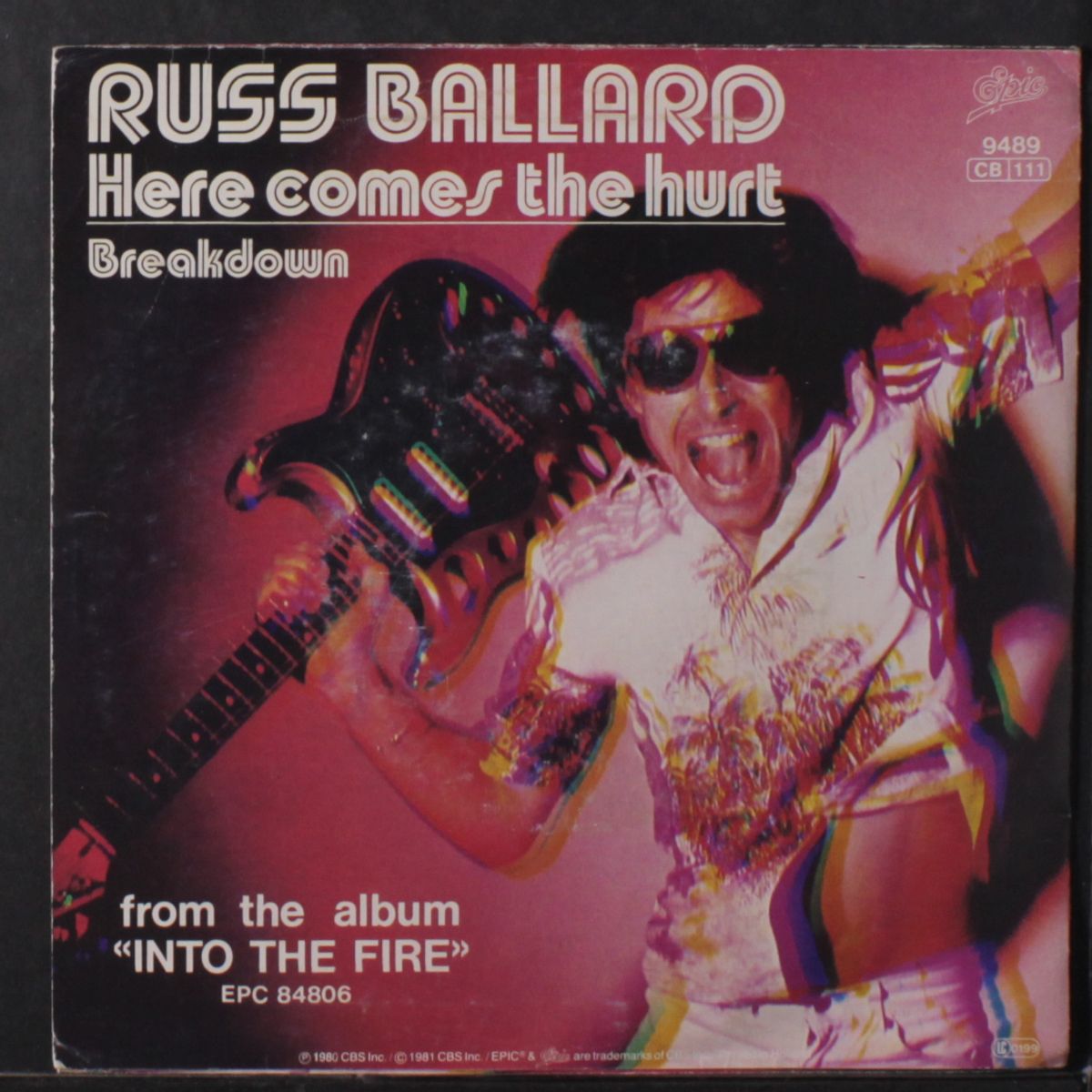 here comes the hurt / breakdown by RUSS BALLARD