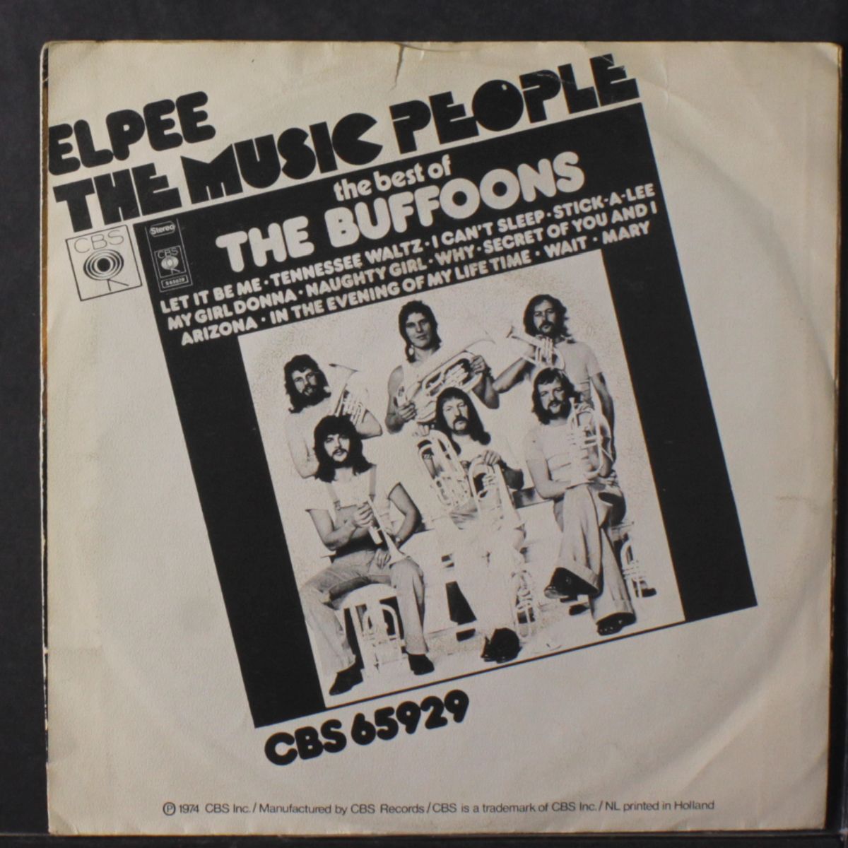 i don't want to go on without you / summertime has gone by BUFFOONS