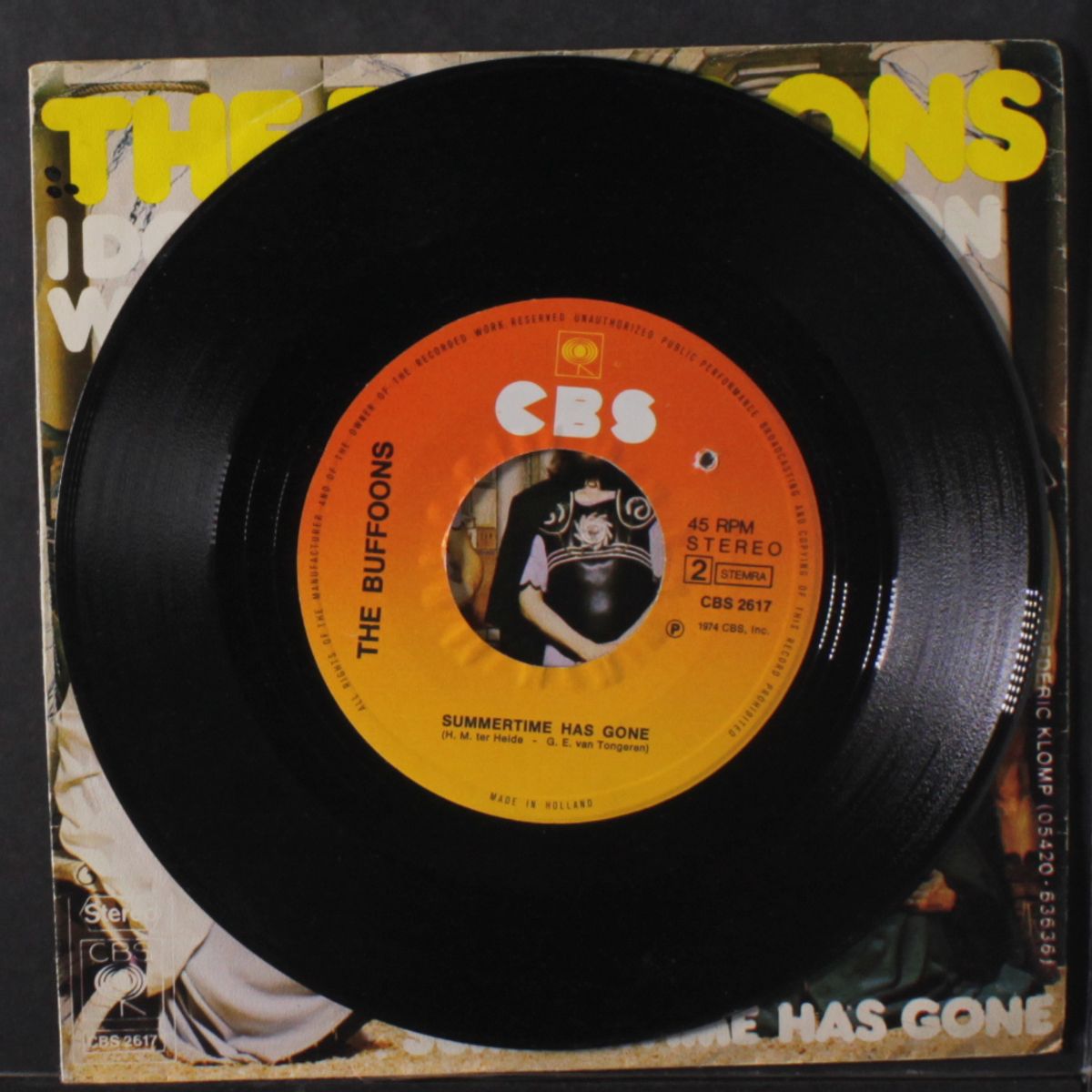 i don't want to go on without you / summertime has gone by BUFFOONS
