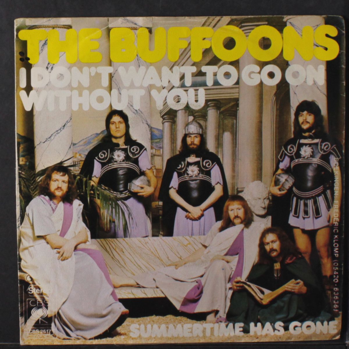i don't want to go on without you / summertime has gone by BUFFOONS