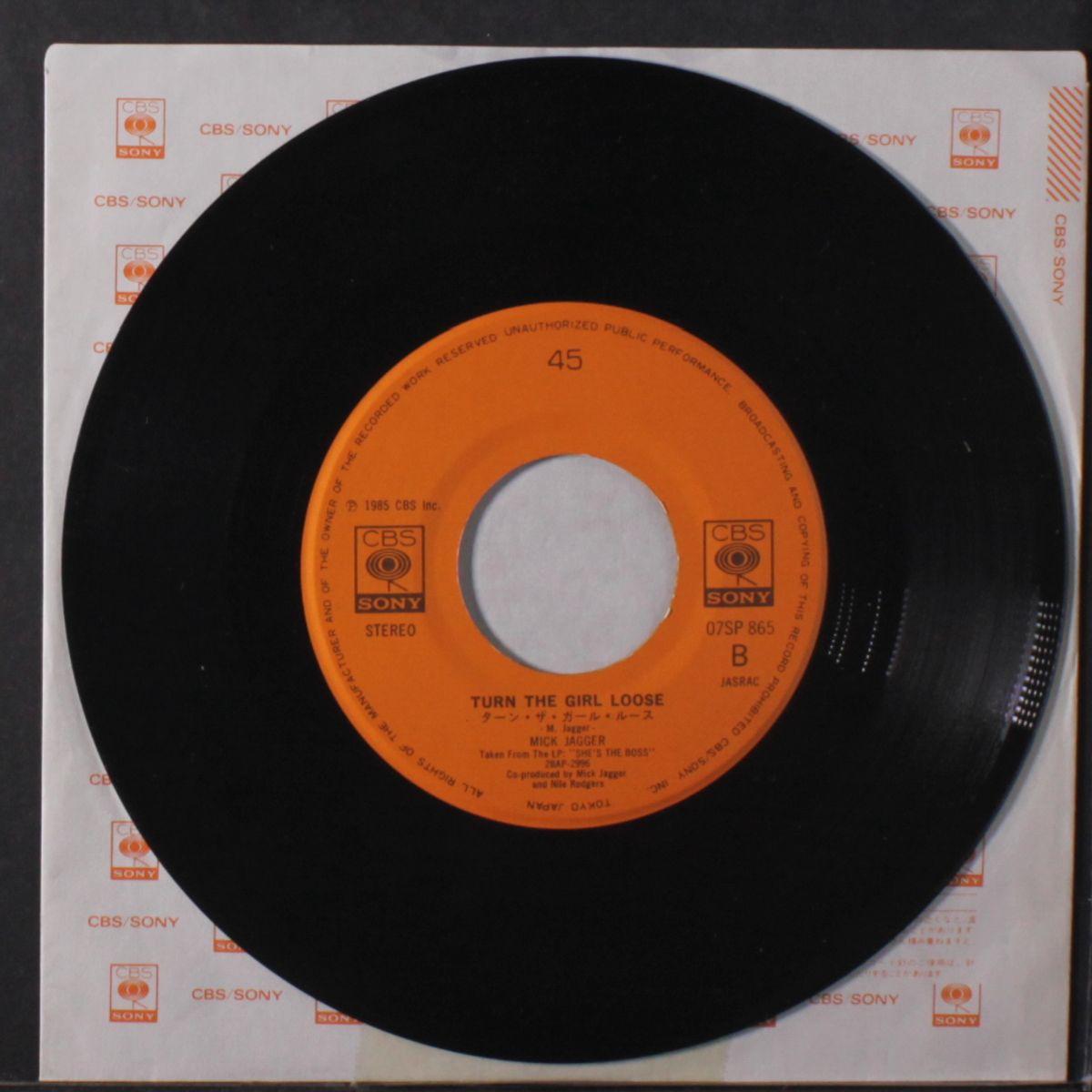 just another night / turn the girl loose by MICK JAGGER